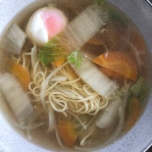 ウェイパーで野菜ラーメン(*^^*)☆